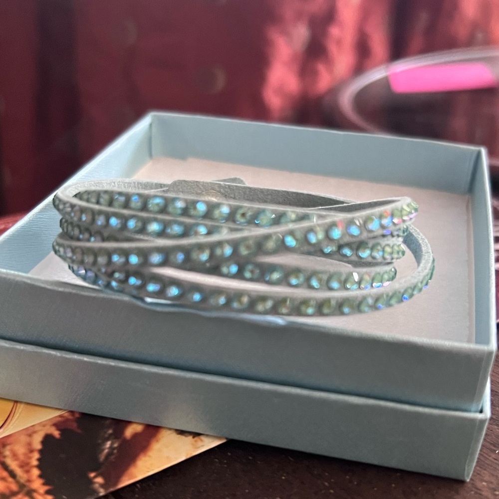 Touchstone Crystal Wrap Bracelet